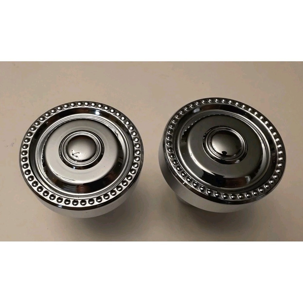 Baldwin 5065.260.MR Knob X Less Rose Polished Chrome Knobs One Pair